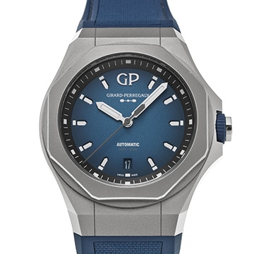 ジラール ペルゴ ロレアート アブソルート Ti 230 81070-21-002-FB6A ブルー・グラデーション メンズ 時計 【中古】【wristwatch】