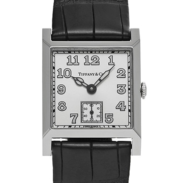 ティファニー スクエア 2-ハンド 63182680 シルバー ユニセックス 時計 【中古】【wristwatch】