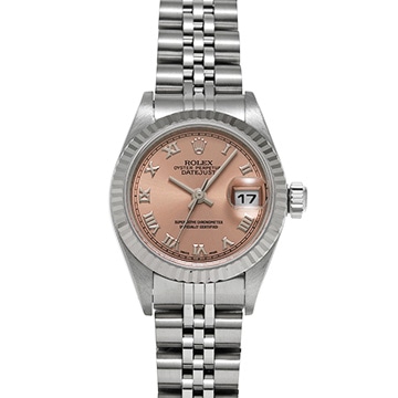 ロレックス デイトジャスト 79174 ピンク レディース 時計 【中古】【wristwatch】