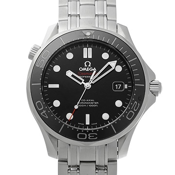 オメガ シーマスター ダイバー300 コーアクシャル 212.30.41.20.01.003 ブラック メンズ 時計 【中古】【wristwatch】