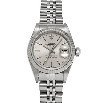 ロレックス デイトジャスト 69174 シルバー レディース 時計 【中古】【wristwatch】