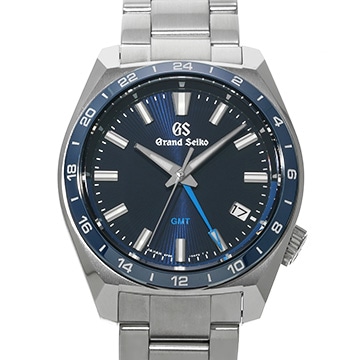 グランドセイコー スポーツコレクション クォーツ GMT SBGN021 ブルー メンズ 時計 【中古】【wristwatch】