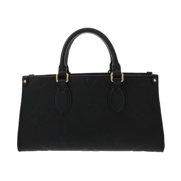 ルイ ヴィトン モノグラムアンプラント オンザゴー EW ノワール M23640 レザー ユニセックス バッグ 【中古】【bag】