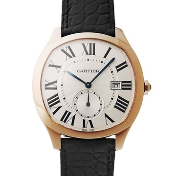 カルティエ ドライブ ドゥ カルティエ WGNM0003 シルバー メンズ 時計 【中古】【wristwatch】