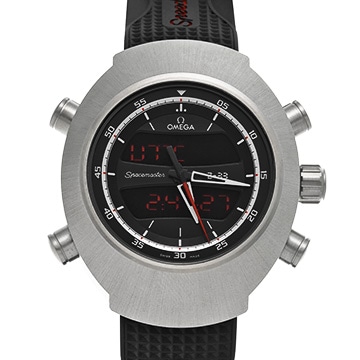 オメガ スピードマスター スペースマスター Z-33 325.92.43.79.01.001 ブラック メンズ 時計 【中古】【wristwatch】