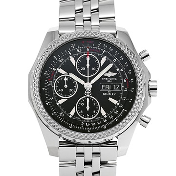 ブライトリング ベントレー GT A1336224/BB57 ブラック メンズ 時計 【中古】【wristwatch】