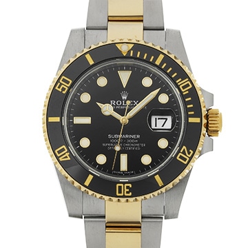 ロレックス サブマリーナ デイト 116613LN ブラック メンズ 時計 【中古】【wristwatch】