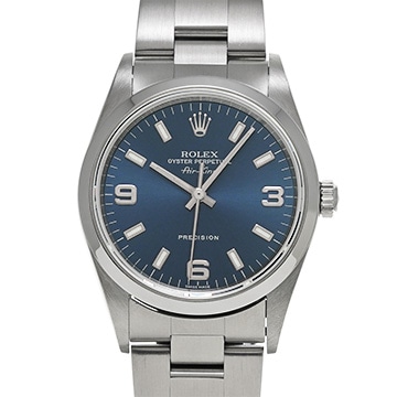 ロレックス エアキング 14000M ブルー メンズ 時計 【中古】【wristwatch】