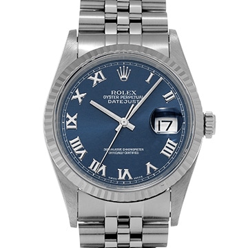 ロレックス デイトジャスト 16234 ブルー メンズ 時計 【中古】【wristwatch】