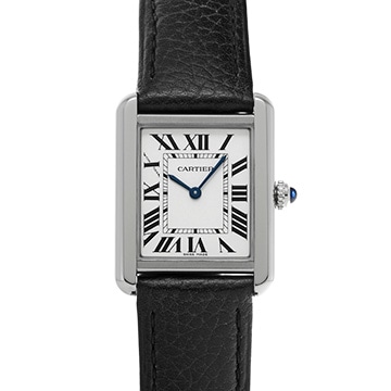 カルティエ タンク ソロ SM WSTA0030 シルバー レディース 時計 【中古】【wristwatch】