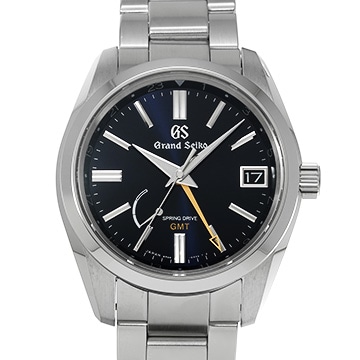 グランドセイコー ヘリテージコレクション スプリングドライブ GMT SBGE281 ミッドナイトブルー メンズ 時計 【中古】【wristwatch】