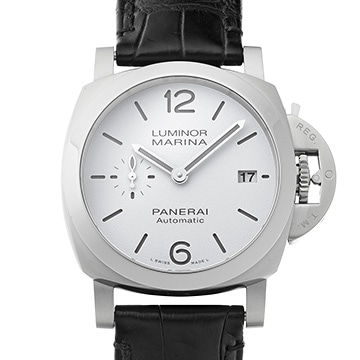 パネライ ルミノール クアランタ PAM01371 ホワイト メンズ 時計 【中古】【wristwatch】