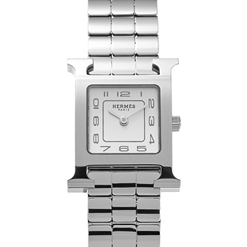 エルメス Hウォッチ W407845WW00 シルバーシェル レディース 時計 【新品】【wristwatch】