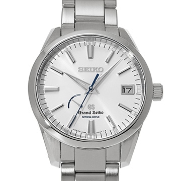 グランドセイコー ヘリテージコレクション スプリングドライブ SBGA099 シルバー メンズ 時計 【中古】【wristwatch】