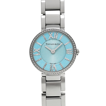 ティファニー アトラス 2ハンド 24ミリ 62867485 ティファニーブルー/ダイヤモンド レディース 時計 【中古】【wristwatch】