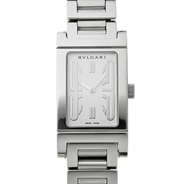ブルガリ レッタンゴロ RT39S ホワイト レディース 時計 【中古】【wristwatch】