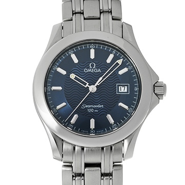 オメガ シーマスター 120 クォーツ 2511.81 ブルー メンズ 時計 【中古】【wristwatch】