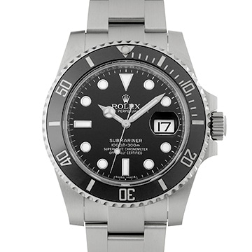 ロレックス サブマリーナ デイト 116610LN ブラック メンズ 時計 【中古】【wristwatch】