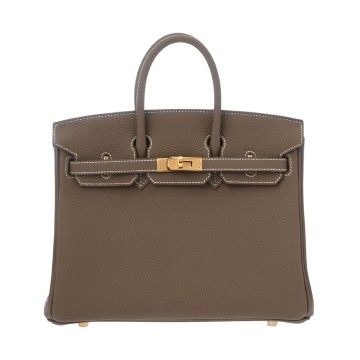 エルメス バーキン 25 エトゥープ トゴ レディース バッグ 【新品】【bag】
