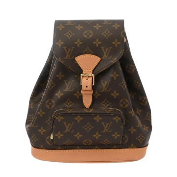 ルイ ヴィトン モノグラム モンスリ MM ブラウン M51136 モノグラムキャンバス レディース バッグ 【中古】【bag】