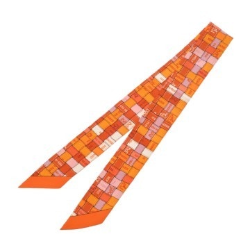 エルメス ツイリー BOLDUC AU CARRE マルチカラー シルク100％ レディース 【中古】【other】