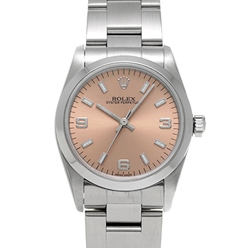 ロレックス オイスターパーペチュアル 77080 ピンク ユニセックス 時計 【中古】【wristwatch】
