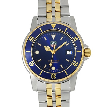 タグ ホイヤー アクアレーサー プロフェッショナル 200 デイト WD1223-D0 ブルー メンズ 時計 【中古】【wristwatch】