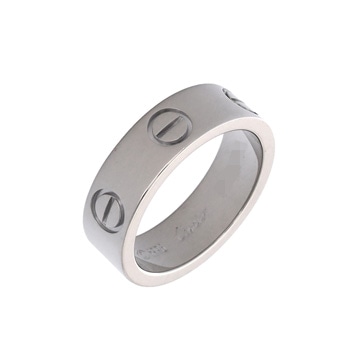 カルティエ ラブリング #50 シルバー K18ホワイトゴールド WG レディース ジュエリー 【中古】【jewelry】