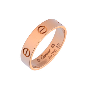 カルティエ ラブリング #65 ピンク K18ピンクゴールド PG レディース ジュエリー 【中古】【jewelry】