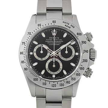ロレックス コスモグラフ デイトナ 116520 ブラック メンズ 時計 【中古】【wristwatch】