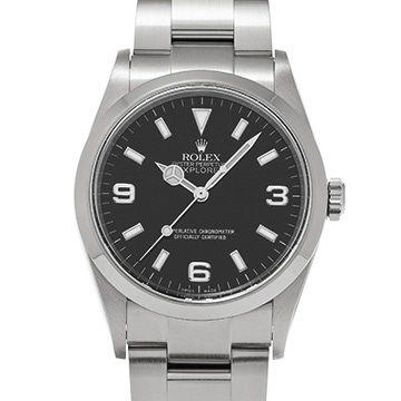 ロレックス エクスプローラー 114270 ブラック メンズ 時計 【中古】【wristwatch】