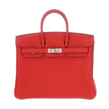 エルメス バーキン 25 ルージュラデュー トゴ レディース バッグ 【新品】【bag】