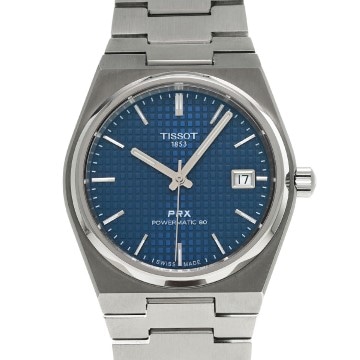 ティソ PRX チタニウム 38 T137.807.44.041.00 ブルー メンズ 時計 【中古】【wristwatch】