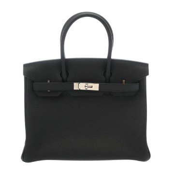 エルメス バーキン 30  ブラック トゴ レディース バッグ 【新品】【bag】
