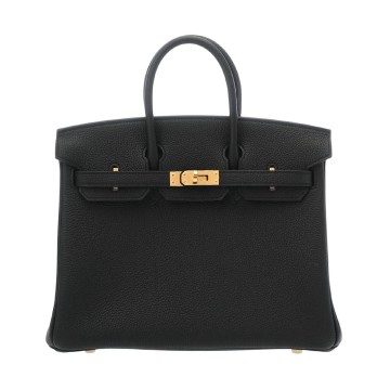 エルメス バーキン 25 ブラック トゴ レディース バッグ 【新品】【bag】