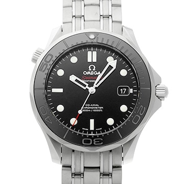 オメガ シーマスター ダイバー300 コーアクシャル 212.30.41.20.01.003 ブラック メンズ 時計 【中古】【wristwatch】