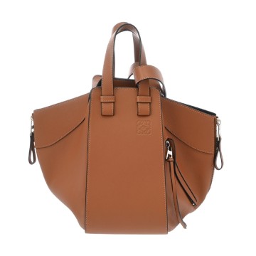 ロエベ ハンモック スモール タン 387.30.S35 クラシックカーフ レディース バッグ 【中古】【bag】