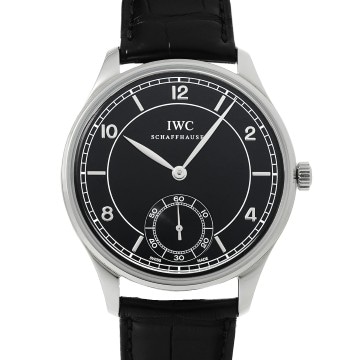 IWC ポルトギーゼ ハンドワインド ヴィンテージ IW544501 ブラック メンズ 時計 【中古】【wristwatch】