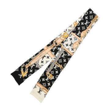 ルイ ヴィトン バンドーBB レッツゴー ノワール M78656 シルク100％ レディース 【中古】【other】