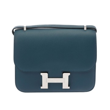 エルメス コンスタンス3 18 ヴェルソ ニューブルージーン/ブルーアトール ヴォースイフト レディース バッグ 【中古】【bag】