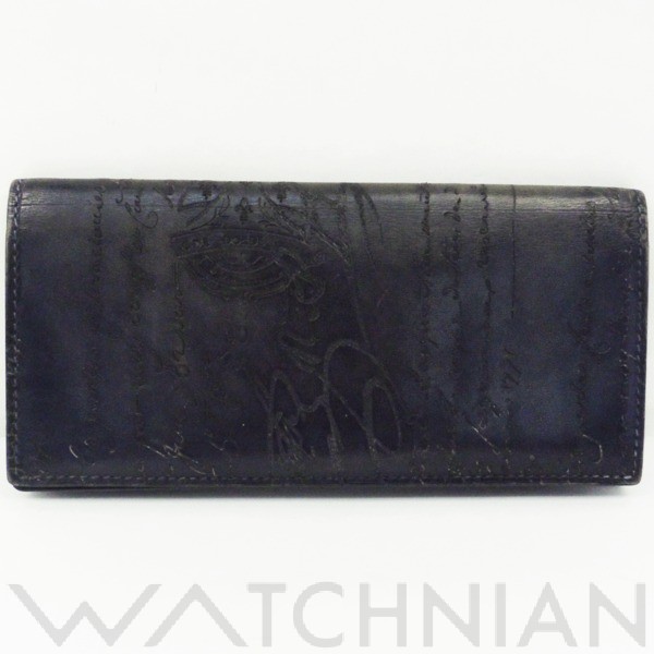 カリグラフィ BERLUTI 二つ折り長・札入れ カリグラフィ ヴェネチア