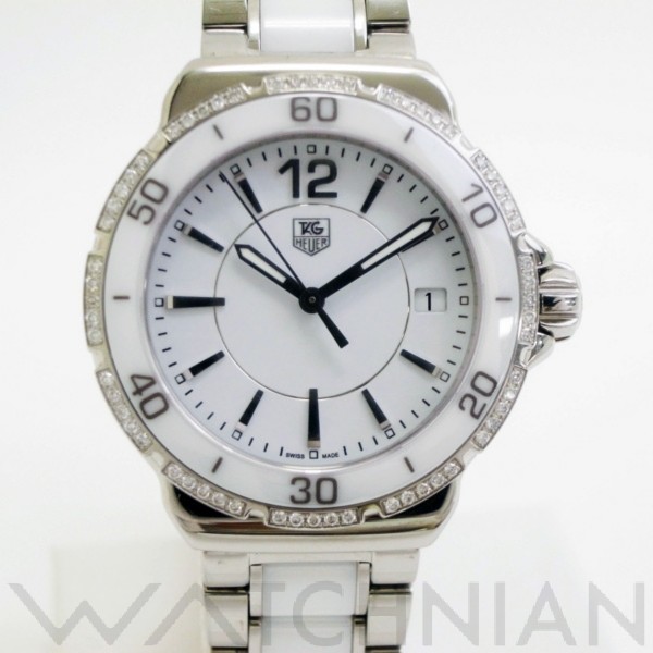 タグ ホイヤー / TAG HEUER フォーミュラ1 WAH1213 ホワイト メンズ 時計 【中古】【wristwatch】